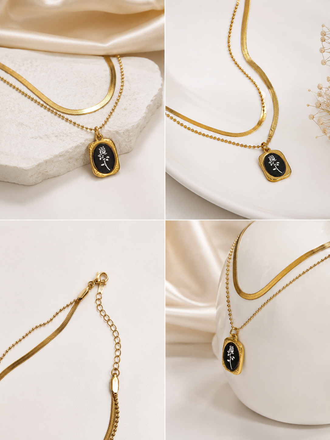 HALOOMLUX Eternal Rose Pendant