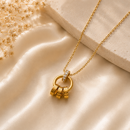 Royal Trinity Pendant Necklace